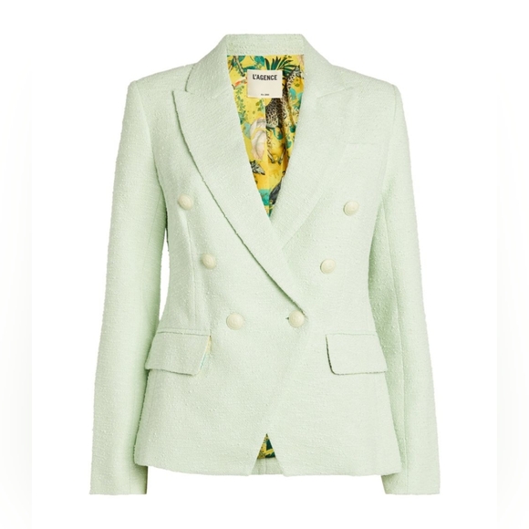 L'AGENCE Double-Breasted Kenzie Blazer - Picture 4 of 11